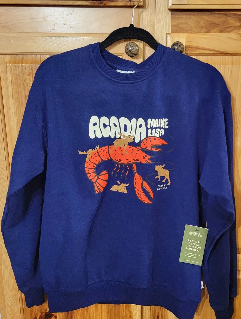 Parks Project Acadia National Park Sweatshirt . Unisex Sz Small